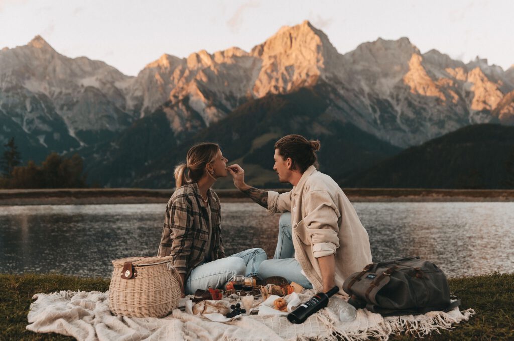 picknick dichtbij jufenalm